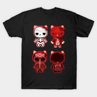 Kitty Anatomy T-Shirt T-Shirt